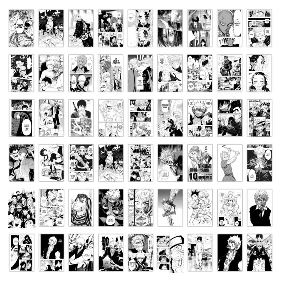 Weeb Pic The Weeb Posters Pack – 54 Posters - skinzi.in