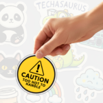 Too Hot To Handle - Die Cut Sticker