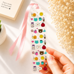 Happy Doodles – Press & Peel Acrylic Bookmark