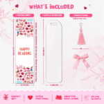 Sweet Chaos – Press & Peel Acrylic Bookmark - Image 2