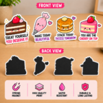The Confidence Collection – Die-Cut Fridge Magnet Set - Image 4