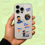 Virat Kohli Fan | Mini Vinyl Sticker Sheet - Image 2