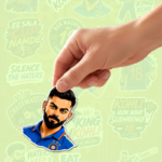 Virat Kohli Fan | Mini Vinyl Sticker Sheet - Image 4