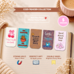 Cozy Reader Collection – Magnetic Bookmarks Set of 5