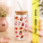 Strawberry Bakery Day | Press & Peel Mini Stickers - Image 3