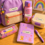 Flower | Custom Kids Press & Peel Name Labels - Image 3