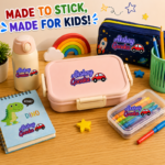 Cute Cars | Custom Kids Press & Peel Name Labels - Image 3